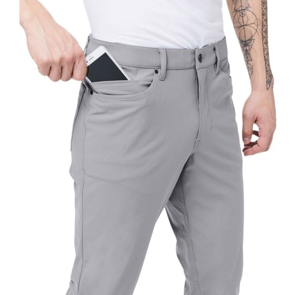Lululemon Mens ABC Pants Classic Fit Gray Size 28 - Picture 2 of 11